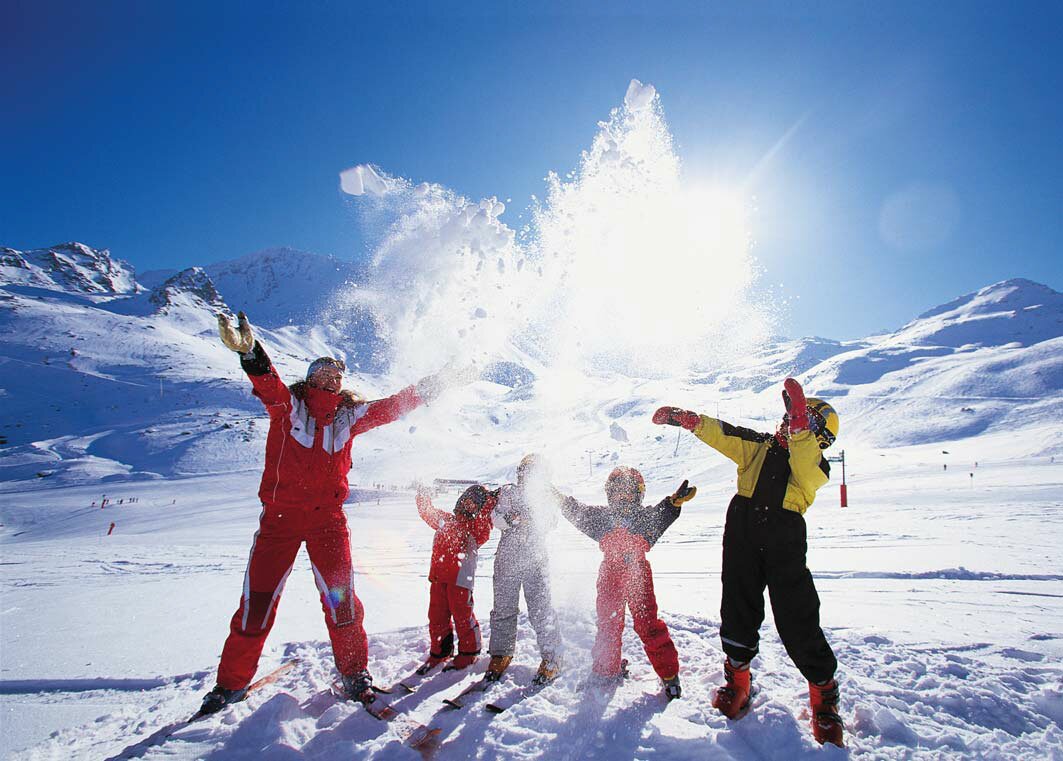 Ставим детей на лыжи